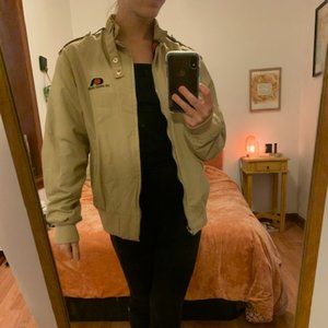Khaki Bomber Jacket